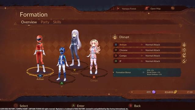 Super Neptunia RPG - Sentai Set screenshot 0
