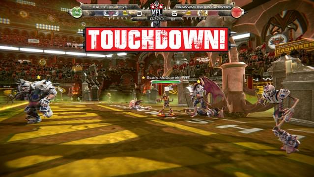 Mutant Football League - Brainwashington Cadavers screenshot 6