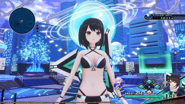Neptunia Virtual Stars - Towa Kiseki: Swimsuit Outfit screenshot 0