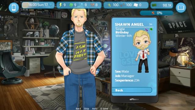 Love and Sex: Second Base - Shawn's Story screenshot 1