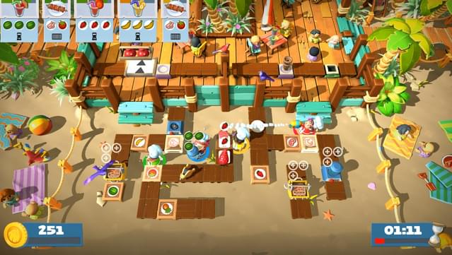 Overcooked! 2 - Surf 'n' Turf screenshot 3