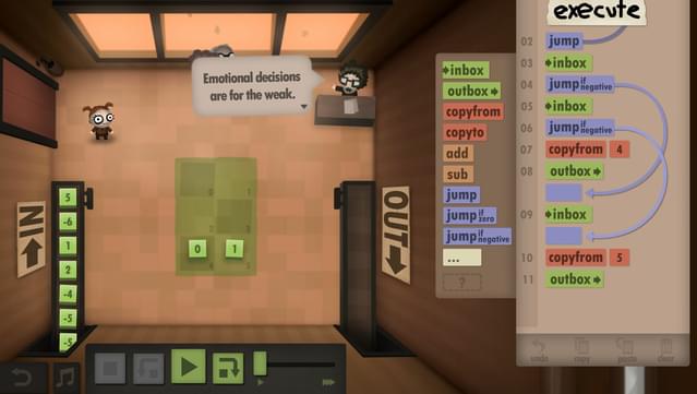Human Resource Machine screenshot 4