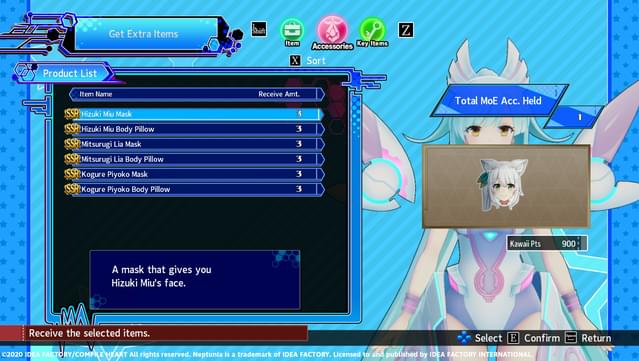 Neptunia Virtual Stars - WACTOR Pack screenshot 2