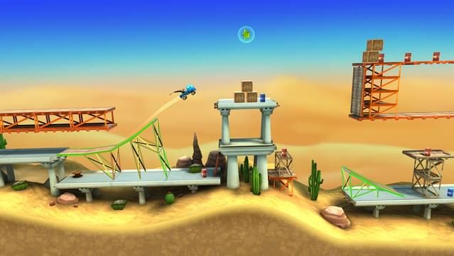 Bridge Constructor Stunts screenshot 2