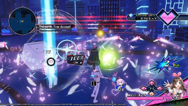 Neptunia Virtual Stars - Kizuna AI (Character & Story) screenshot 2