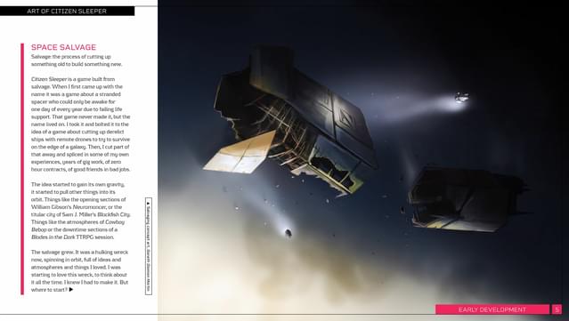 Citizen Sleeper Artbook screenshot 1