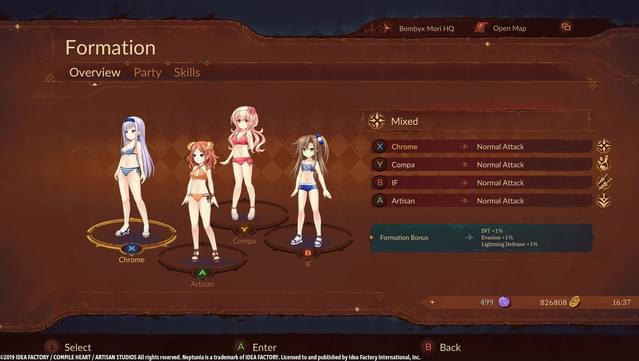 Super Neptunia RPG - Swimsuit Set screenshot 1