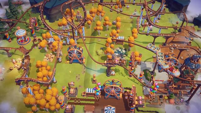 Oddsparks: An Automation Adventure - Coaster Rush screenshot 0