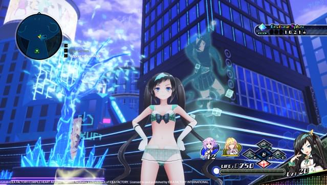 Neptunia Virtual Stars - Bikini Outfit: V-Idol Set screenshot 2