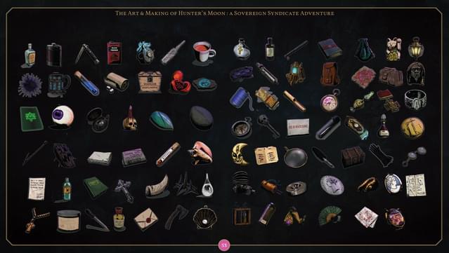 Hunter’s Moon: A Sovereign Syndicate Adventure - Digital Artbook screenshot 1
