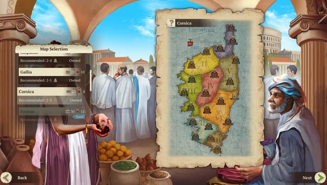 Concordia: Digital Edition - Gallia & Corsica screenshot 1