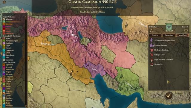 Field of Glory: Empires - Persia 550-330 BCE screenshot 3