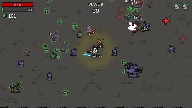 Brotato: Abyssal Terrors screenshot 1
