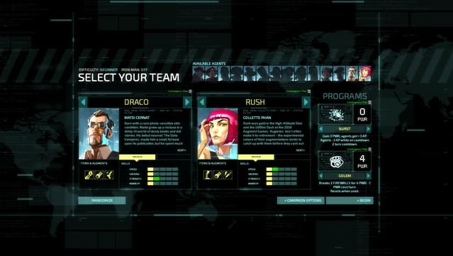 Invisible Inc: Contingency Plan screenshot 1
