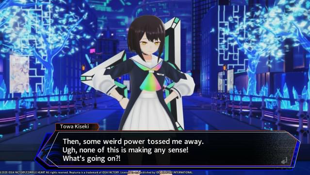 Neptunia Virtual Stars - Towa Kiseki (Character & Story) screenshot 5