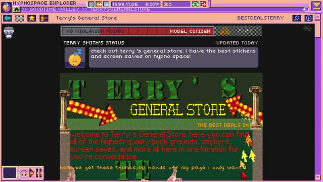 Hypnospace Outlaw screenshot 6