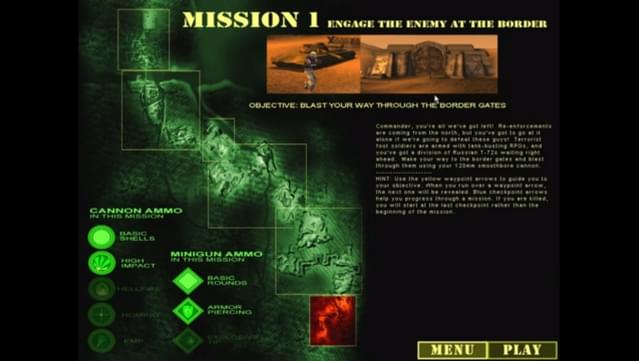 Desert Thunder screenshot 0