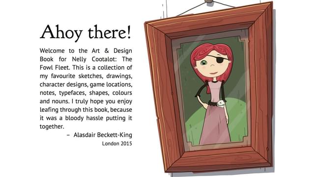 Nelly Cootalot: The Fowl Fleet - Artbook screenshot 1