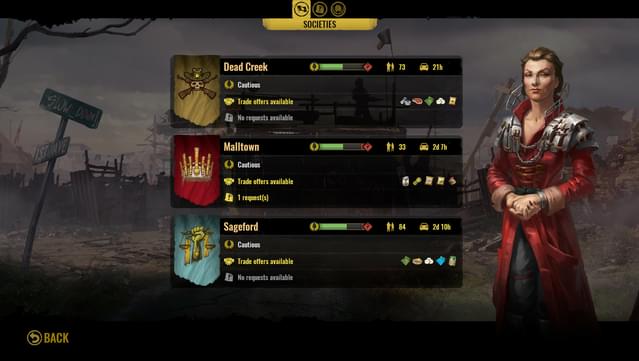 Surviving the Aftermath: New Alliances screenshot 1