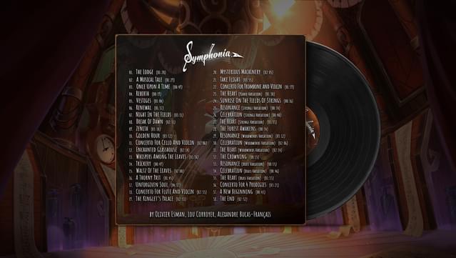 Symphonia Soundtrack screenshot 1