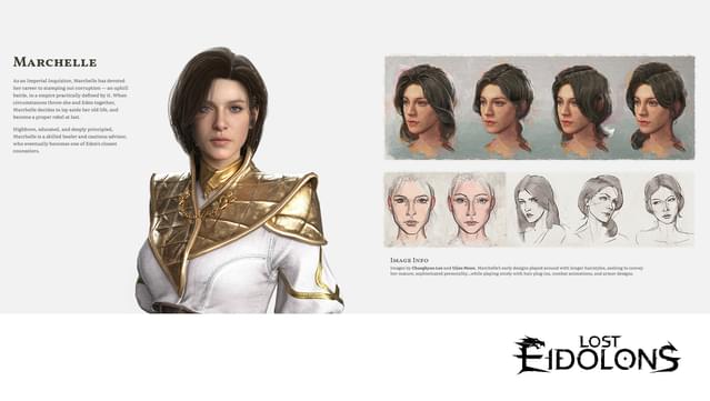 Lost Eidolons - Artbook & World Map screenshot 2