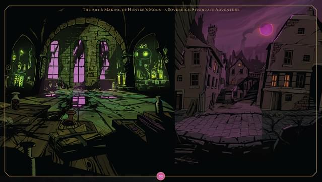 Hunter’s Moon: A Sovereign Syndicate Adventure - Digital Artbook screenshot 2