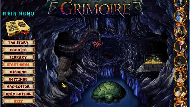 Grimoire : Heralds of the Winged Exemplar screenshot 1