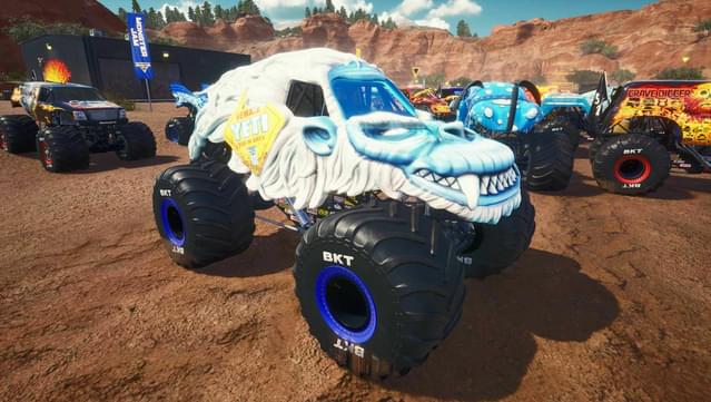 Monster Jam Steel Titans - Fire & Ice Truck Bundle screenshot 3