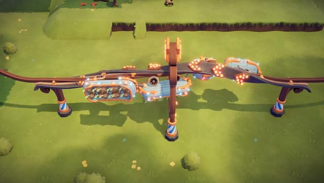 Oddsparks: An Automation Adventure - Coaster Rush screenshot 2