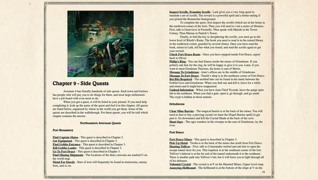 Avernum 4: Greed and Glory Hintbook & Extras screenshot 4