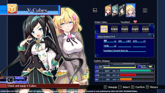 Neptunia Virtual Stars - ReVdol! Pack screenshot 4