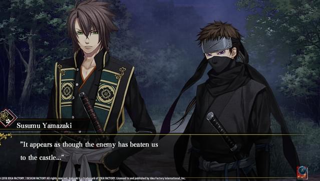 Hakuoki: Edo Blossoms screenshot 1