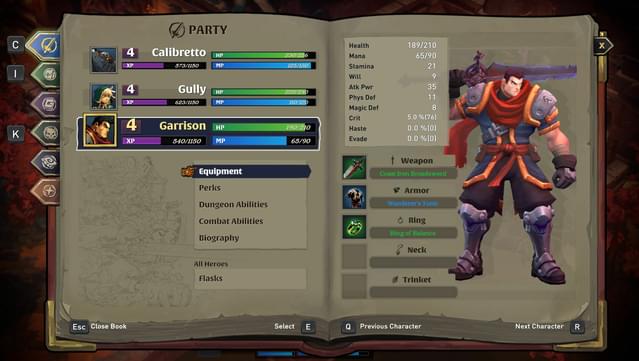 Battle Chasers: Nightwar screenshot 1