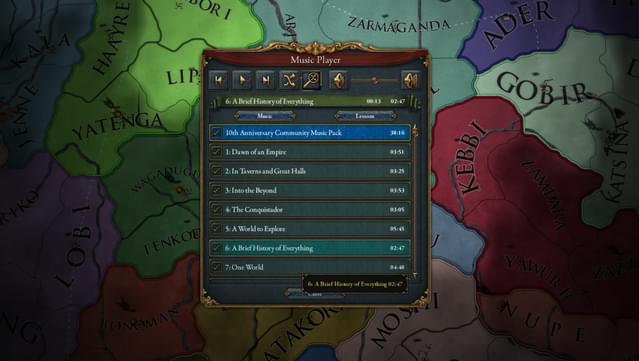 Europa Universalis IV: 10th Anniversary Community Music Pack screenshot 5