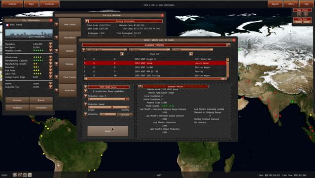GearCity screenshot 3