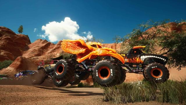 Monster Jam Steel Titans - Fire & Ice Truck Bundle screenshot 0