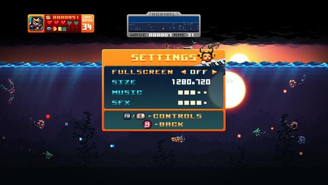 Aqua Kitty: Milk Mine Defender screenshot 1