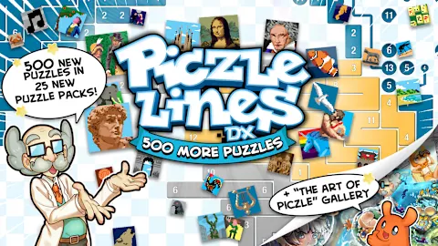 Piczle Lines DX 500 More Puzzles!