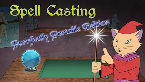 Spell Casting: Purrfectly Portable Edition