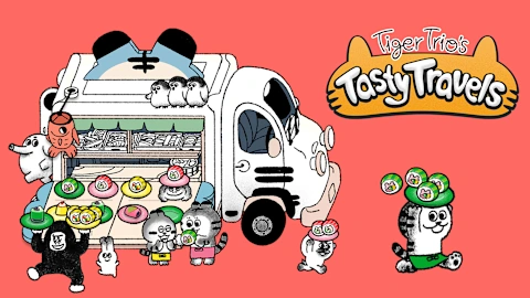 Tiger Trio's Tasty Travels