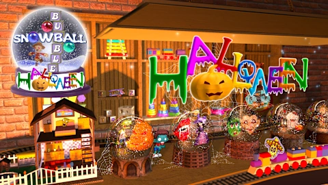 Halloween Snowball Bubble
