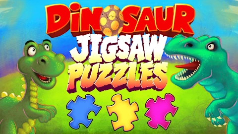 Dinosaur Jigsaw Puzzles - Dino Puzzle Game for Kids & Toddlers