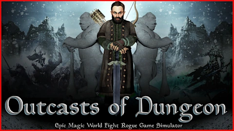 Outcasts of Dungeon: Epic Magic World Fight Rogue Game Simulator