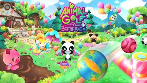 Animal Golf - Battle Race