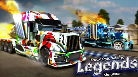 Truck Drag Racing Legends Simulator
