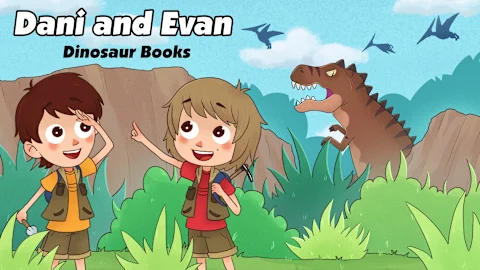 Dani and Evan: Dinosaur books
