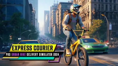 Express Courier Pro: Urban Bike Delivery Simulator 2024!