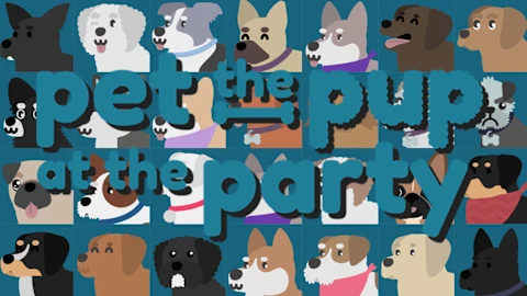 Pet the Pup at the Party