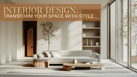 Interior design: Transform your space with style