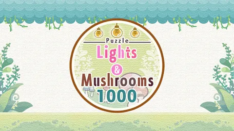 Puzzle Lights and Mushrooms 1000